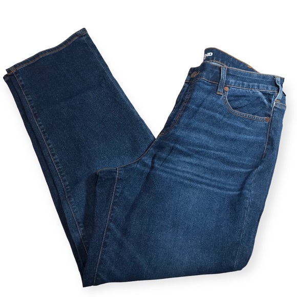 Lands' End Navy Blue NWT Straight Leg Jeans Size 18W - Picture 15 of 15